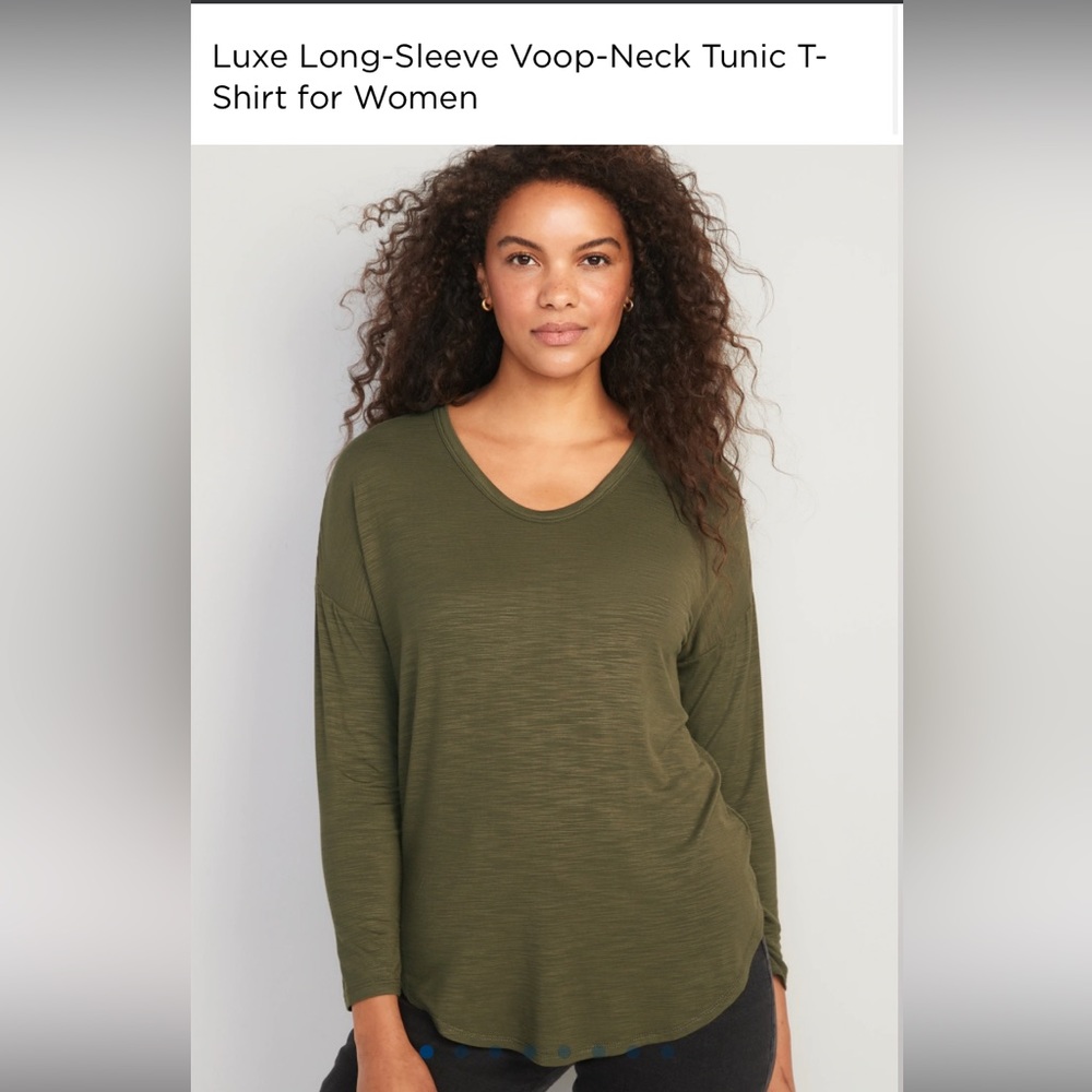 Old Navy Luxe Long-sleeve Tee